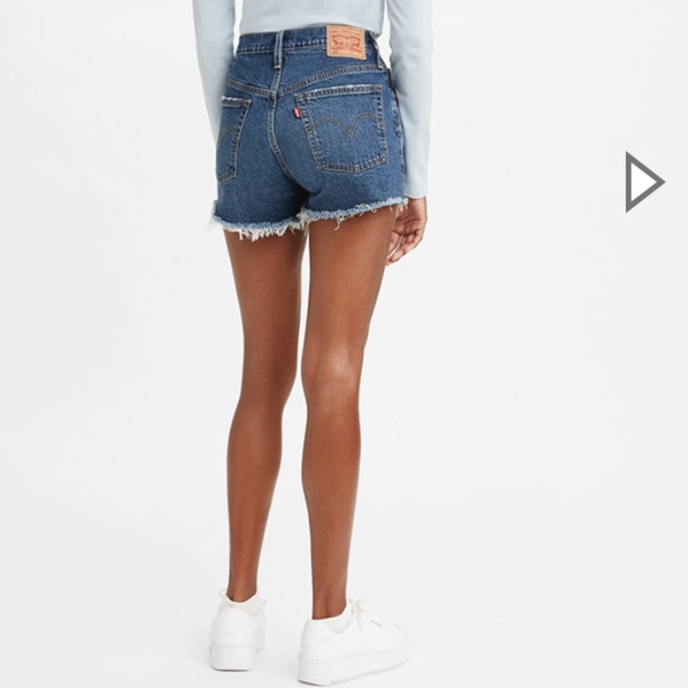 Levi’s Womens 501 Original High Rise Jean Shorts Salsa T3 Mood 27
